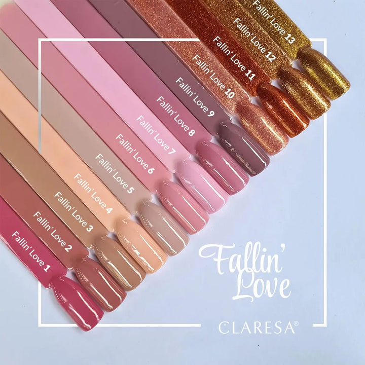 Claresa Gel Politur FALLIN’LOVE 4-5g - Nagellack