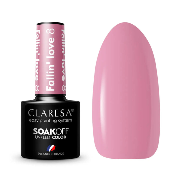 Claresa Gel Politur FALLIN’LOVE 8-5g - Nagellack