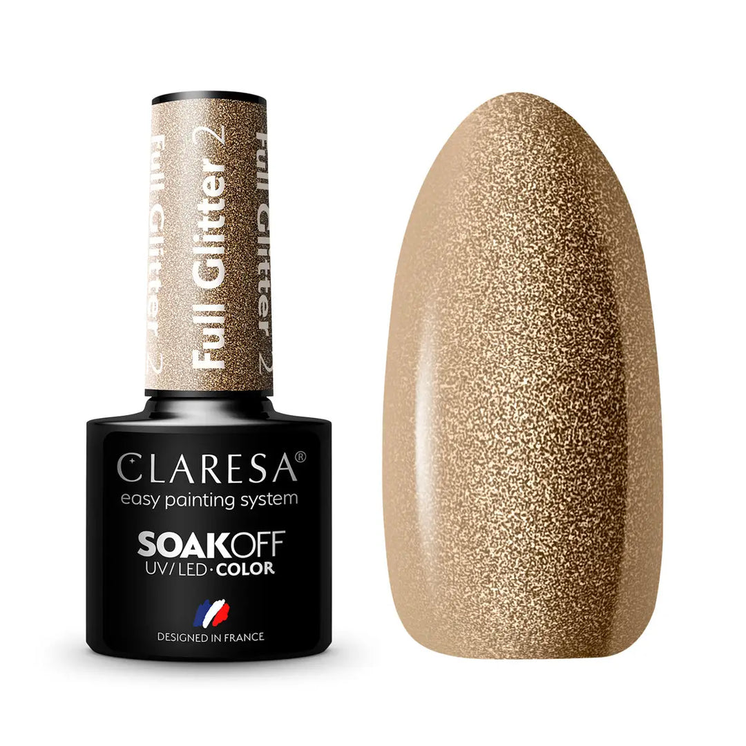 Claresa Gel Politur Full Glitter 2 -5g - Nagellack