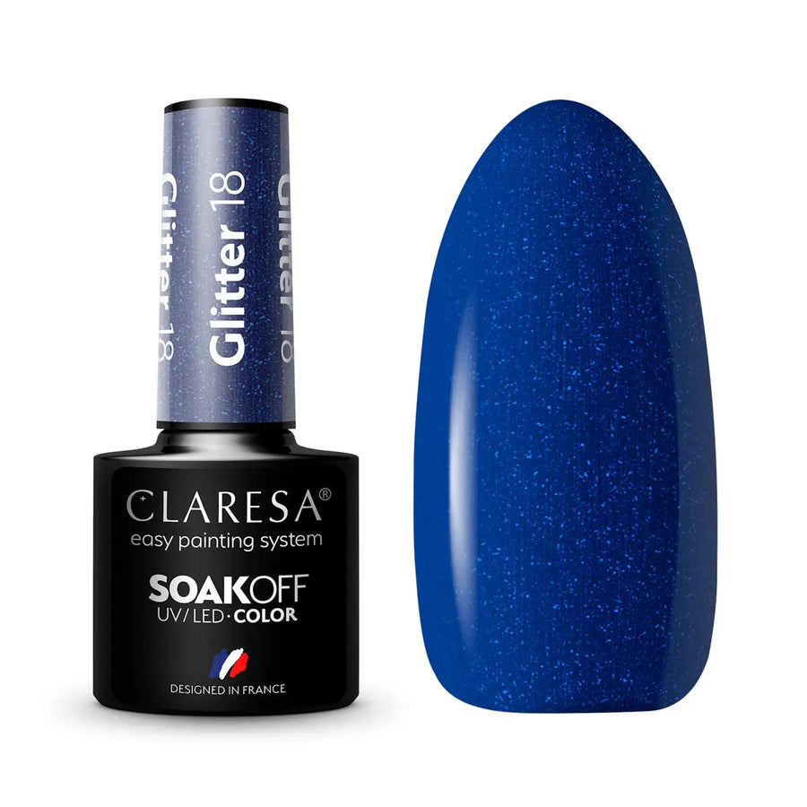 Claresa Gel Politur Glitter 18 -5g - Nagellack