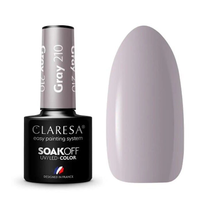 Claresa Gel Politur Grau 210 -5g - Nagellack