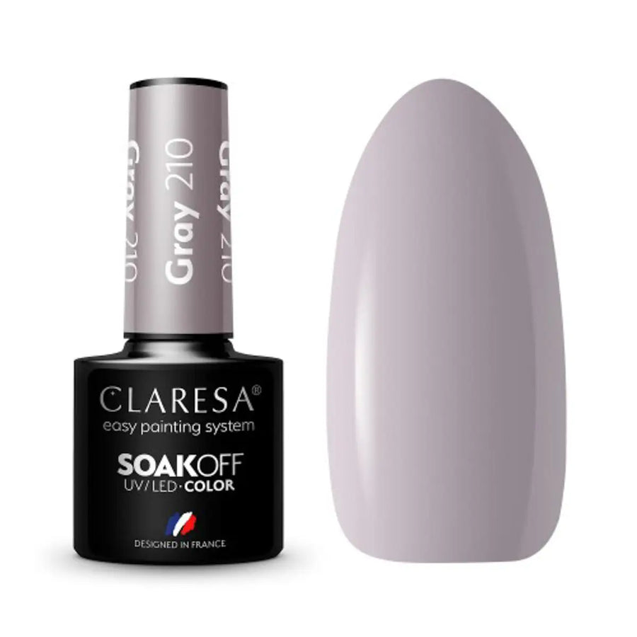 Claresa Gel Politur Grau 210 -5g - Nagellack