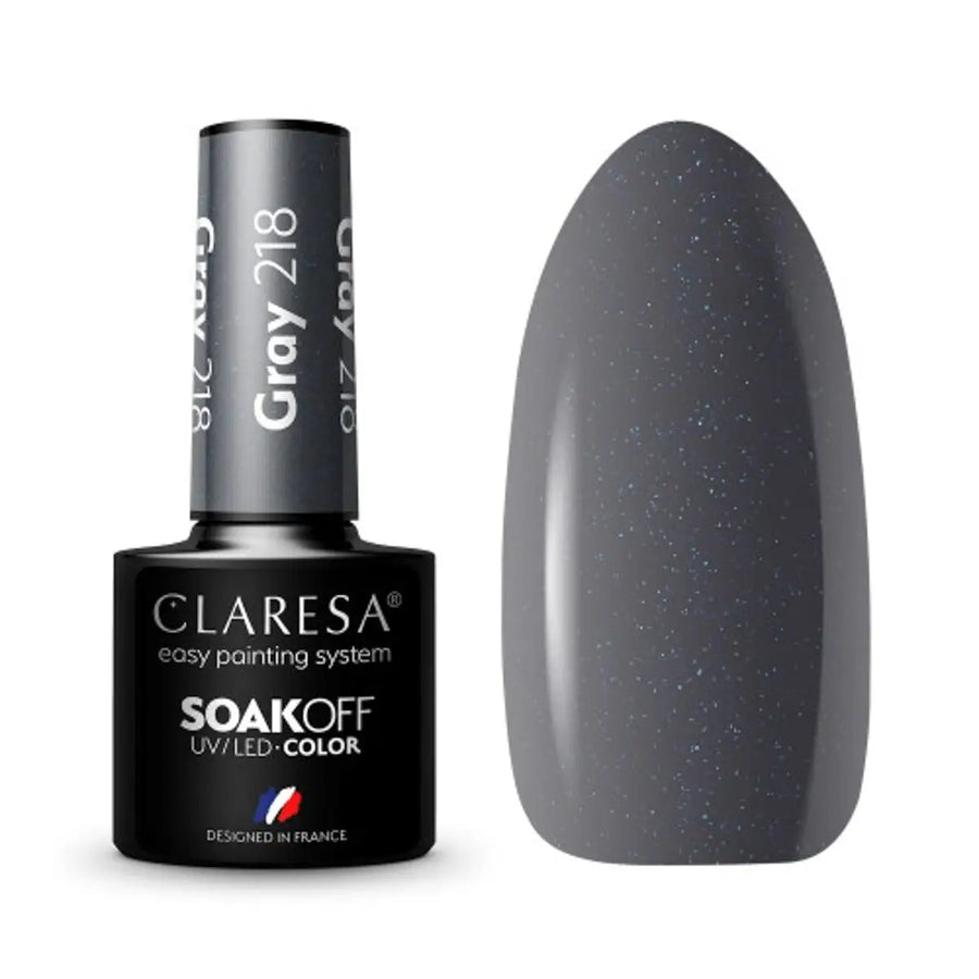 Claresa Gel Politur Grau 218 -5g - Nagellack