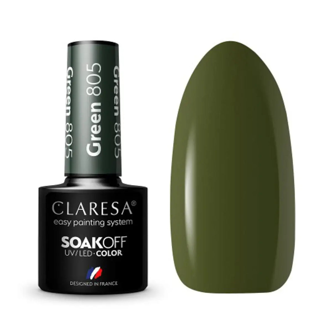 Claresa Gel Politur Grün 805 -5g - Nagellack