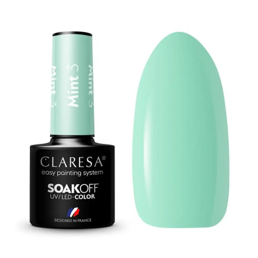 Claresa Gel Politur Mint 3 -5g - Nagellack