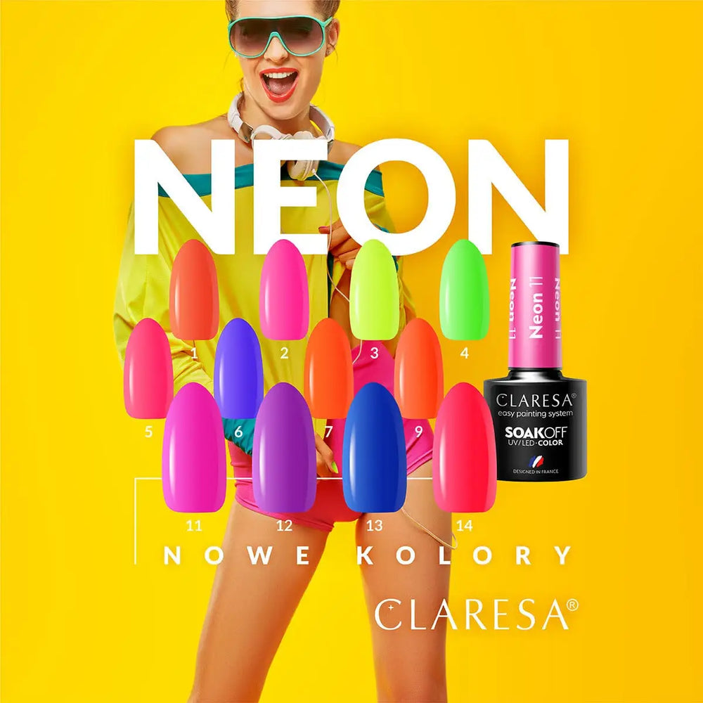 Claresa Gel Politur Neon 14 -5g - Nagellack