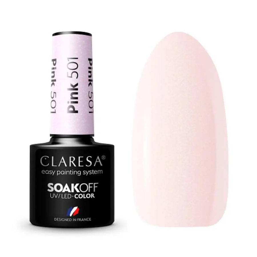 Claresa Gel Politur Pink 501 -5g - Nagellack