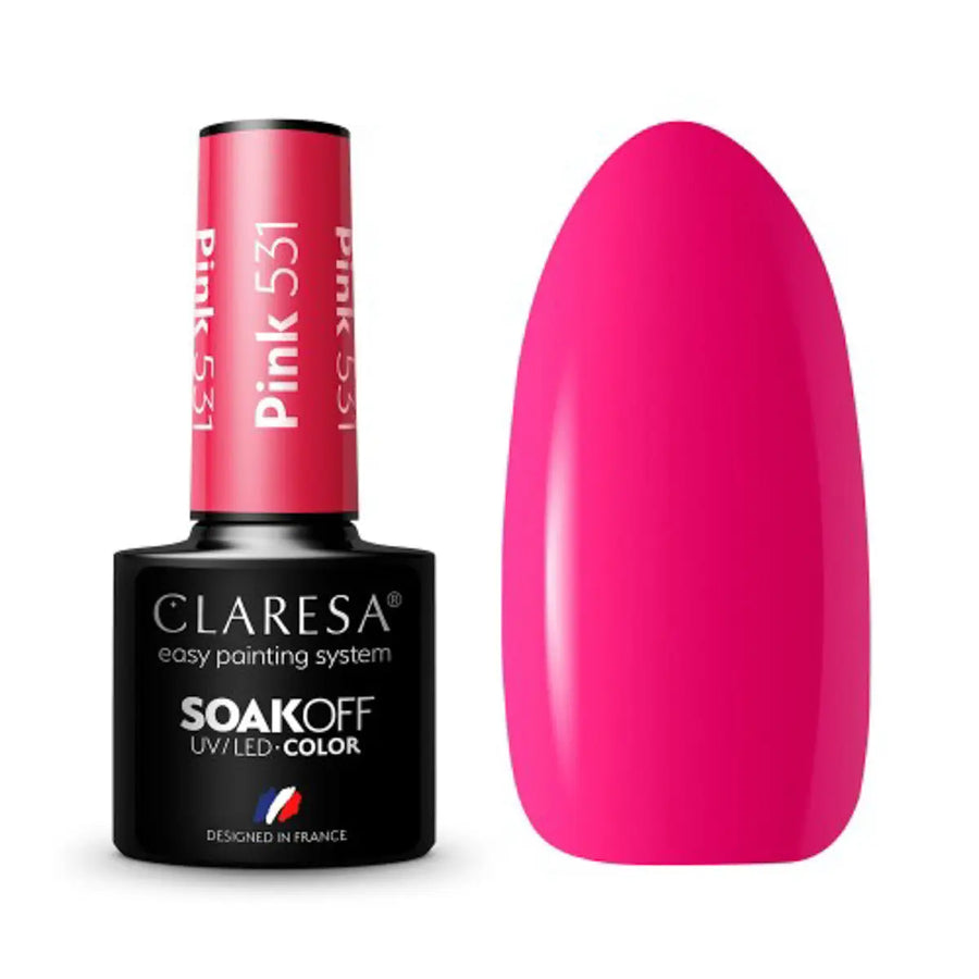 Claresa Gel Politur Pink 531 -5g - Nagellack