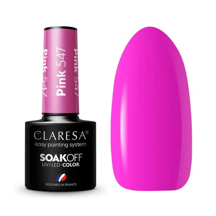 Claresa Gel Politur Pink 547 -5g - Nagellack
