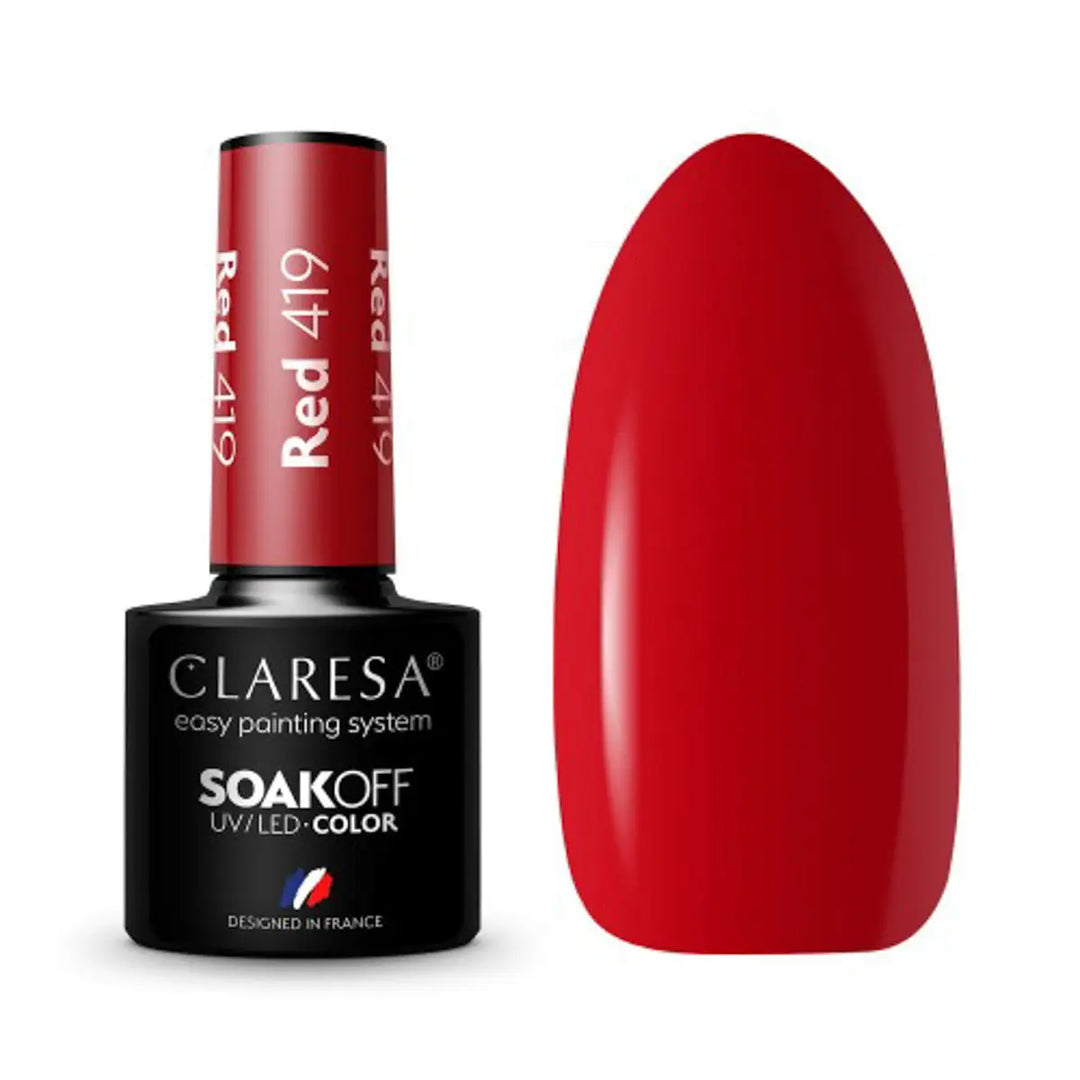 Claresa Gel Politur Rot 419 -5g - Nagellack