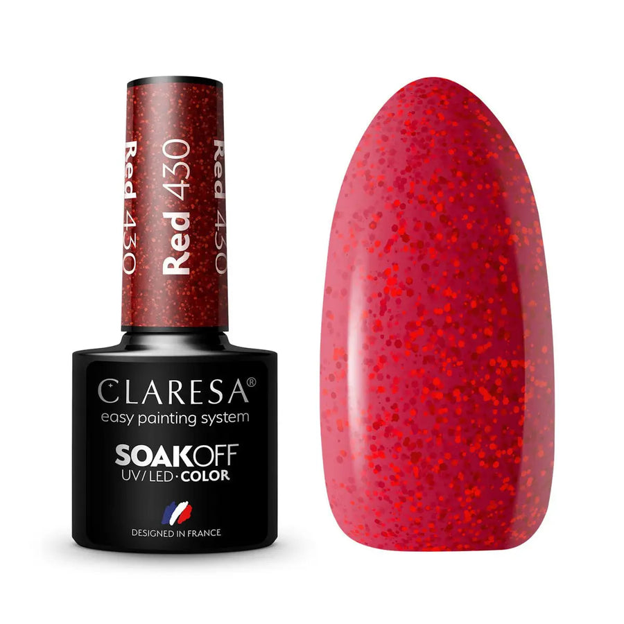 Claresa Gel Politur Rot 430 -5g - Nagellack