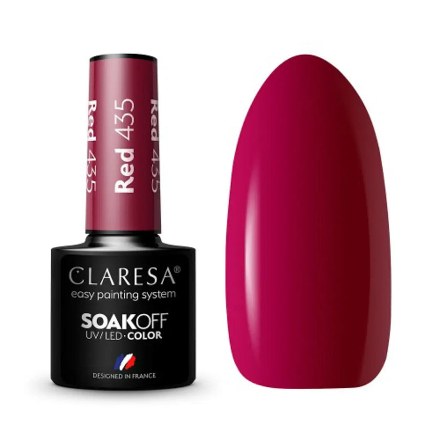 Claresa Gel Politur Rot 435 -5g - Nagellack