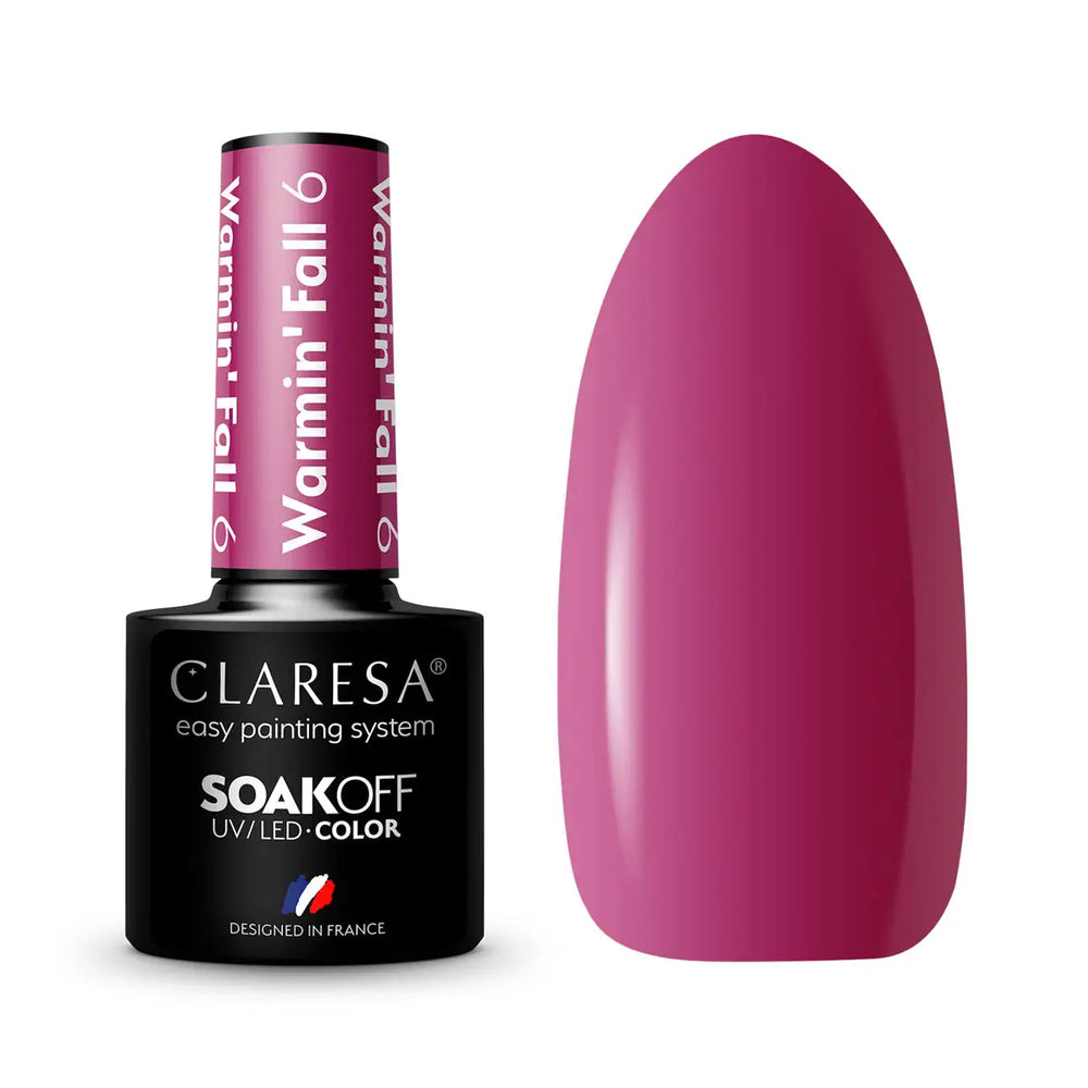 Claresa Gel Politur WARMIN’FALL 6 -5g - Nagellack