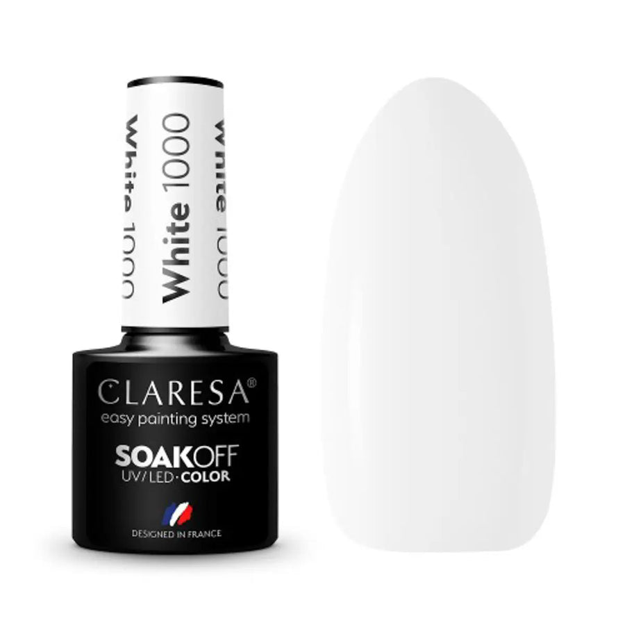 Claresa Gel Politur Weiß 1000 -5g - Nagellack