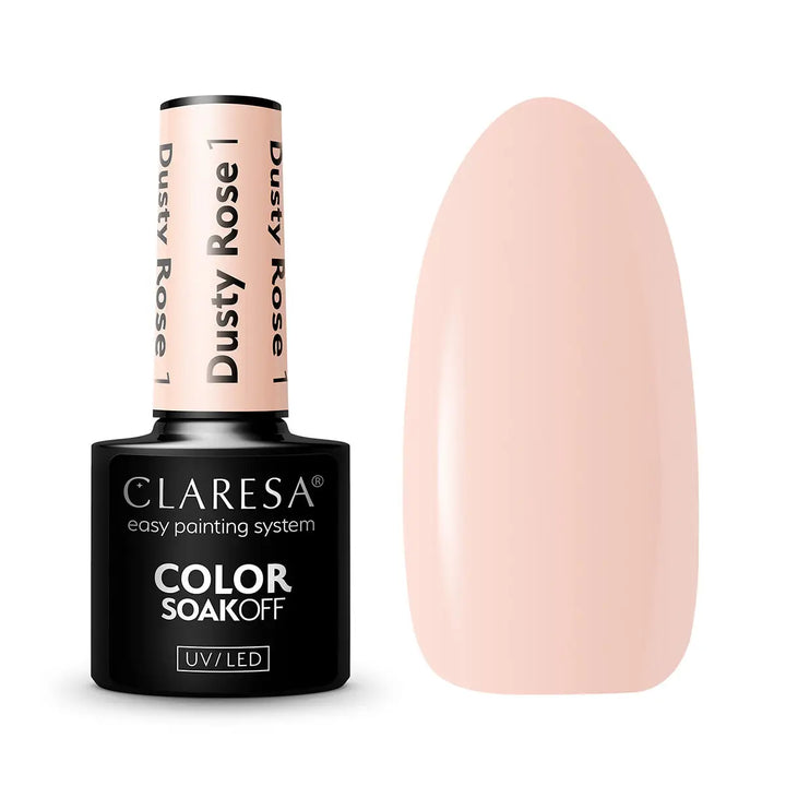 Claresa Gelpolitur Dusty Rose 1 -5g - Nagellack