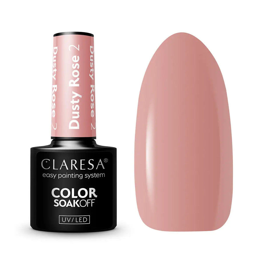 Claresa Gelpolitur Dusty Rose 2 -5g - Nagellack