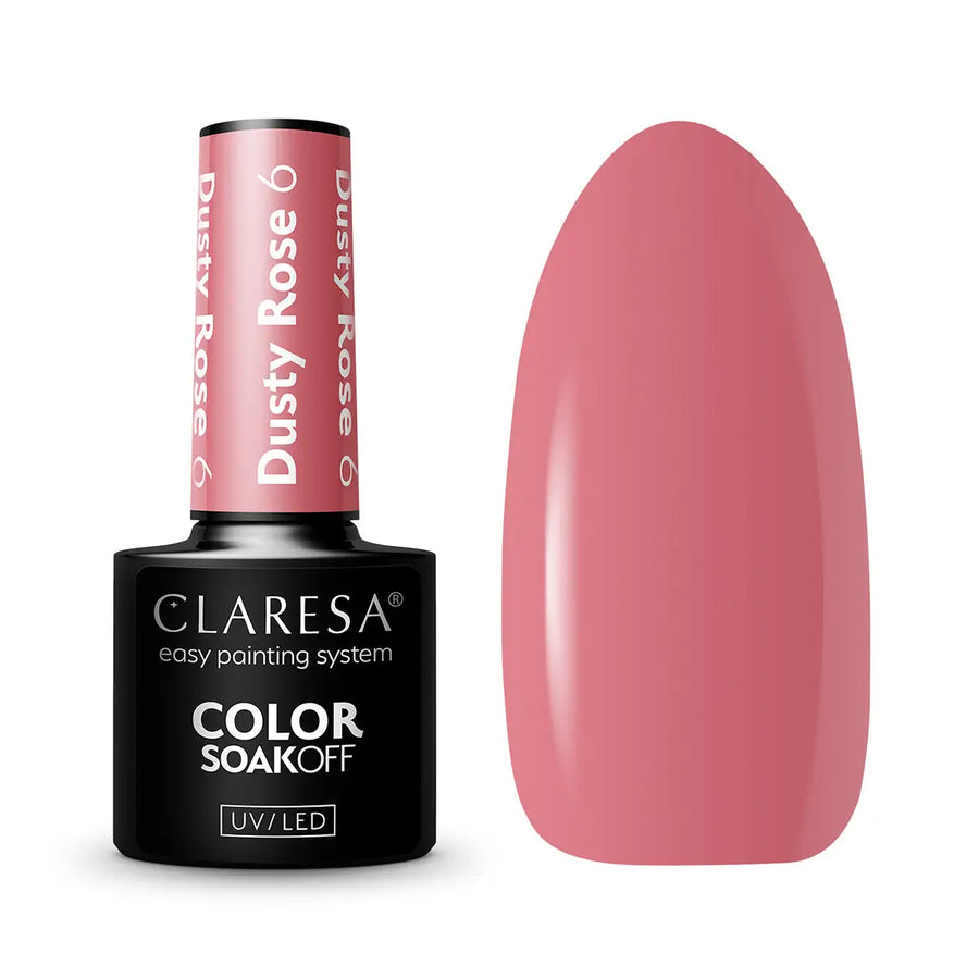 Claresa Gelpolitur Dusty Rose 6 -5g - Nagellack