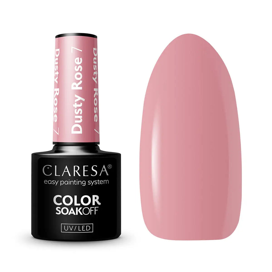 Claresa Gelpolitur Dusty Rose 7 -5g - Nagellack