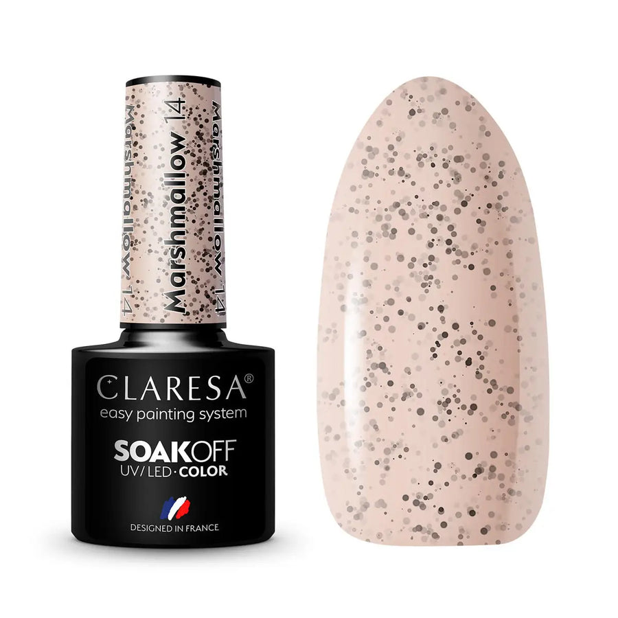 Claresa Gelpolitur Marshmallow 14 5g - Nagellack
