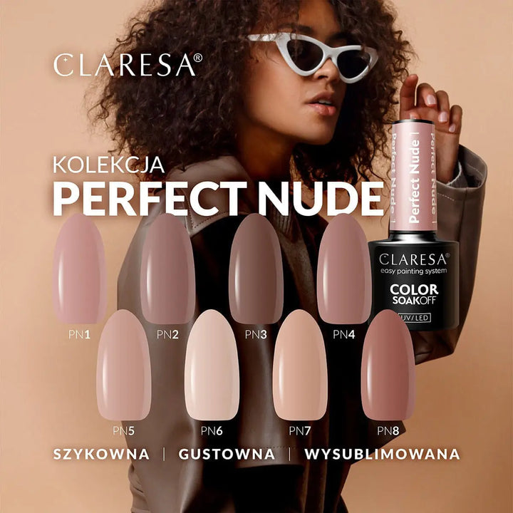 Claresa Gelpolitur Perfect Nude 7 -5g - Nagellack