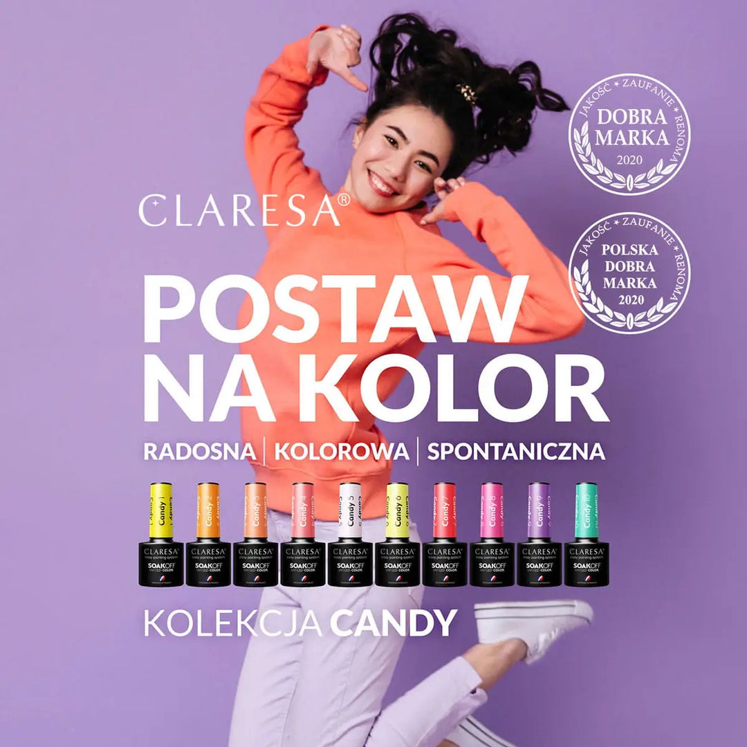 Claresa Hybrid Politur Candy 6 -5g - Nagellack
