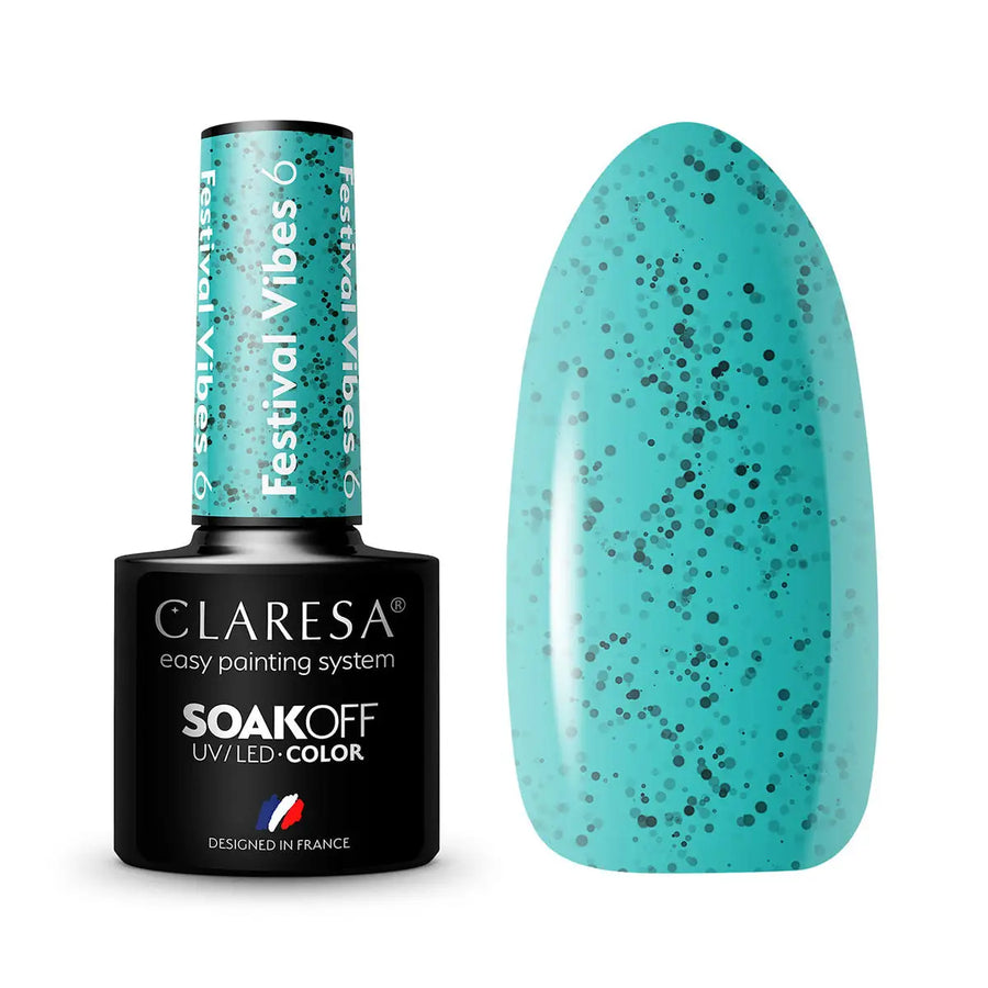 Claresa Hybrid Politur Festival Vibes 6 -5g - Nagellack
