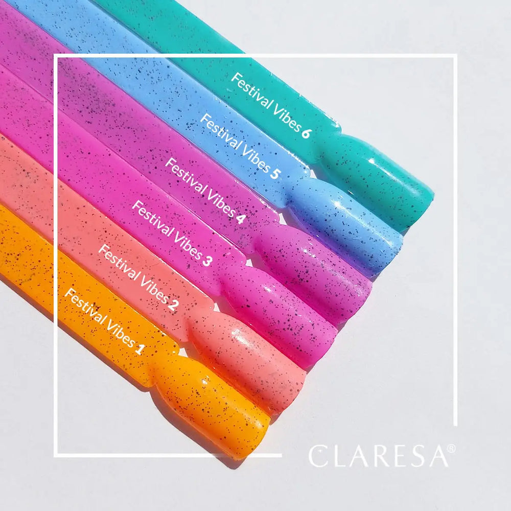 Claresa Hybrid Politur Festival Vibes 6 -5g - Nagellack