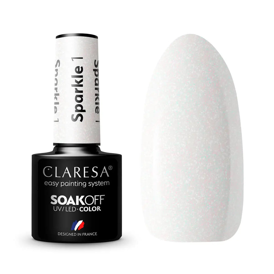 Claresa Hybrid Politur Sparkle 1 -5g - Nagellack