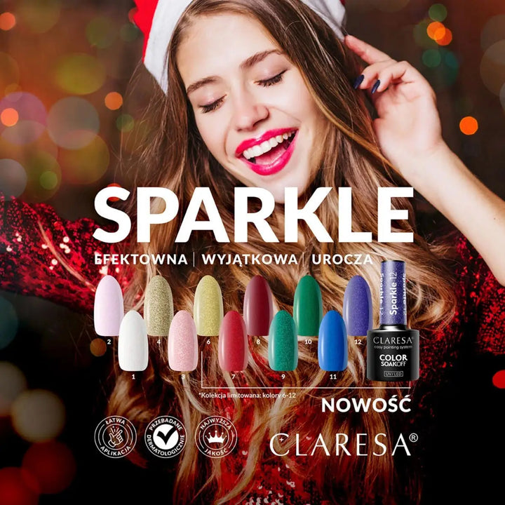 Claresa Hybrid Politur Sparkle 11 -5g - Nagellack