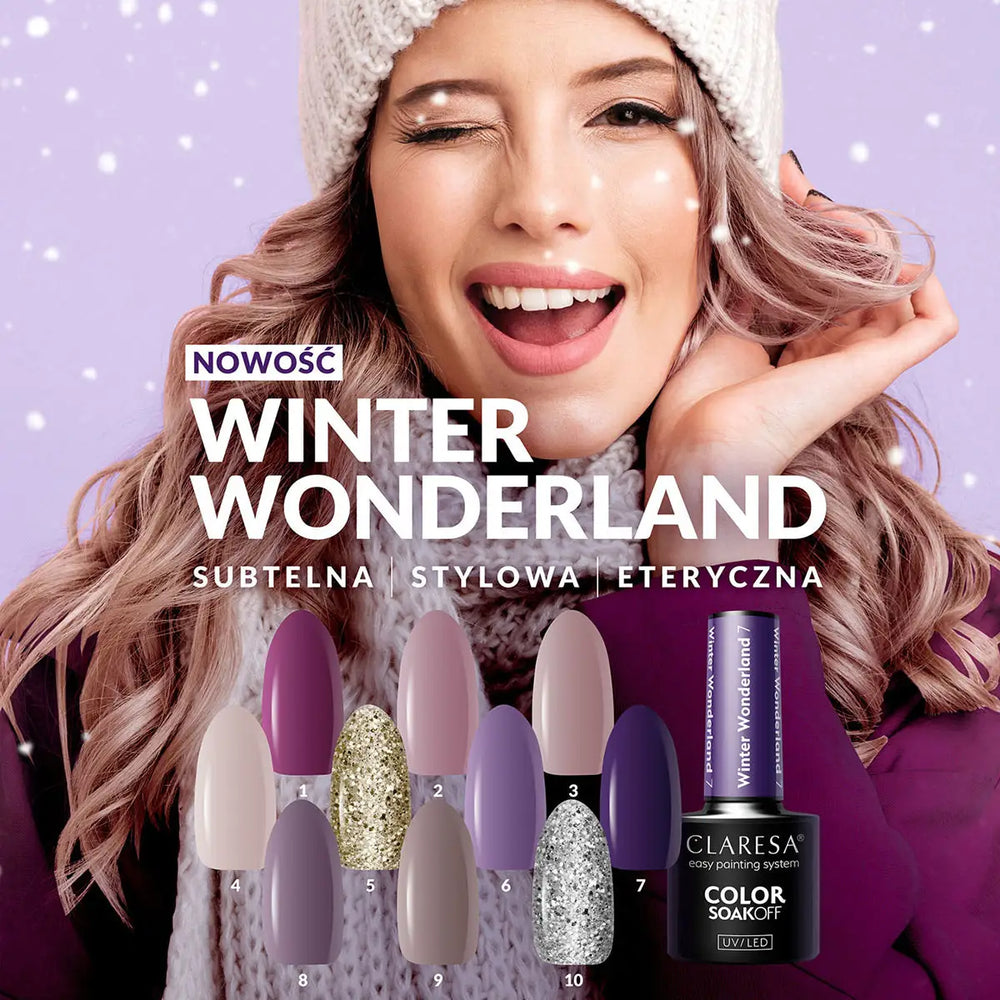 Claresa Hybrid Politur Winter Wonderland 1 - 5g - Nagellack