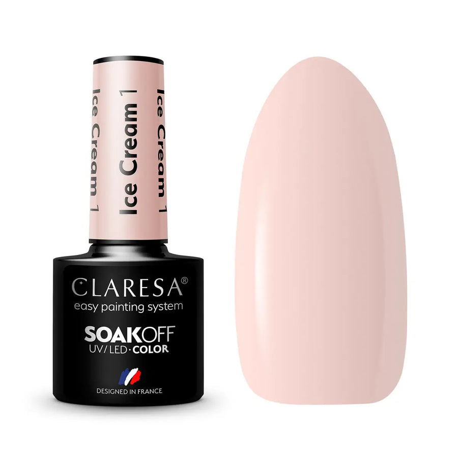 Claresa Hybridlack Eis 1 -5g - Nagellack