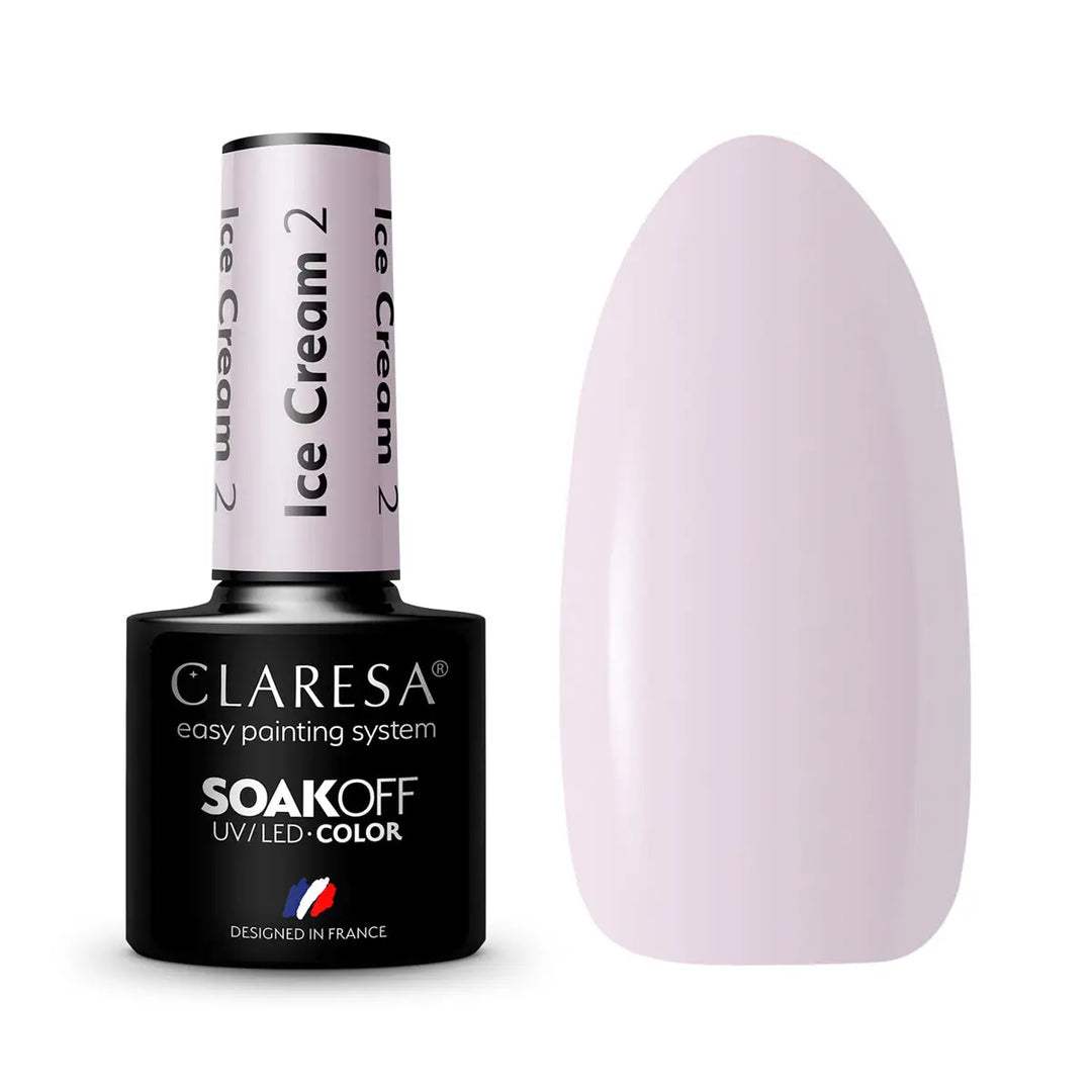 Claresa Hybridlack Eis 2 -5g - Nagellack