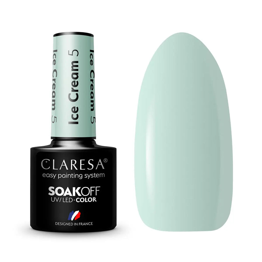 Claresa Hybridlack Eis 5 -5g - Nagellack