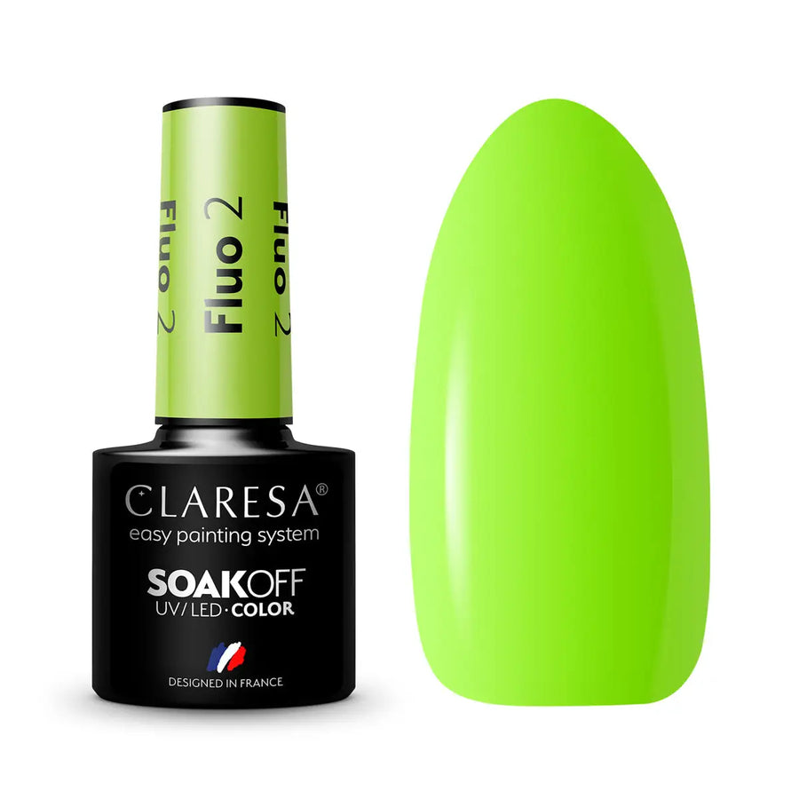 Claresa Hybridlack Fluo 2 -5g - Nagellack