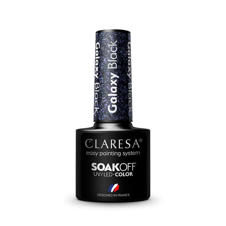 Claresa Hybridlack Galaxy Black 5g - Nagellack