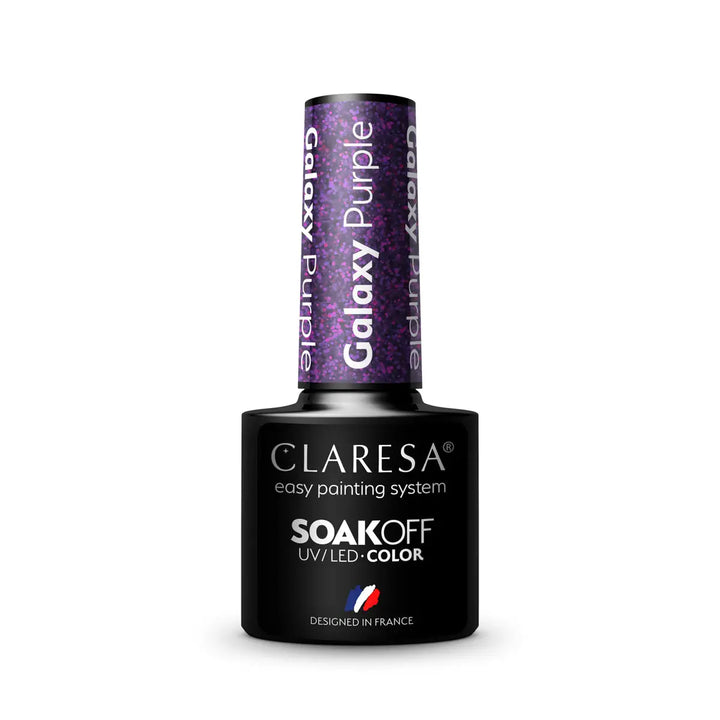 Claresa Hybridlack Galaxy Purple 5g - Nagellack