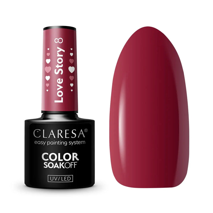 Claresa Hybridlack Love Story 8 - 5g - Nagellack