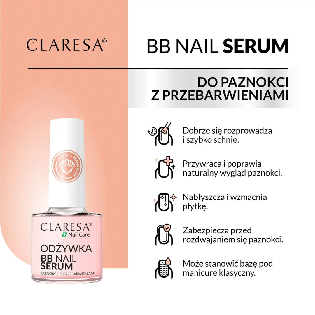 Claresa Nagel Conditioner BB Nagelserum 5 g - Nagelpflege