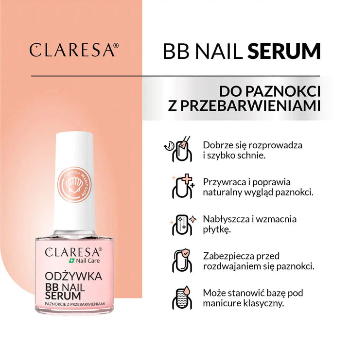 Claresa Nagel Conditioner BB Nagelserum 5 g - Nagelpflege