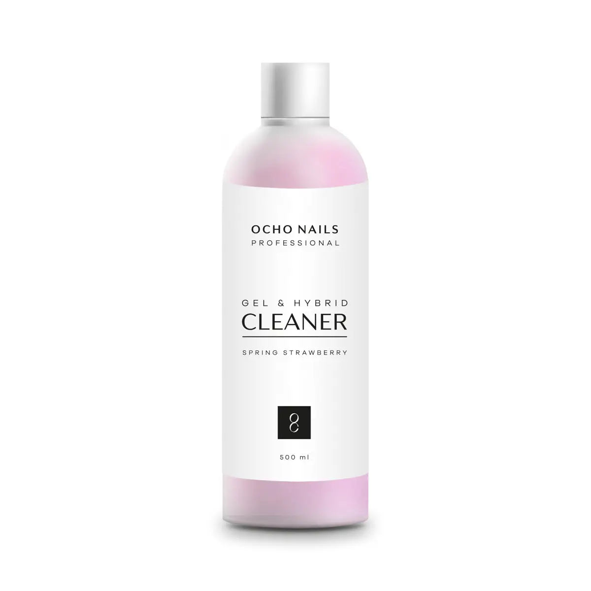 Pink Gel und Hybrid Reiniger Flasche bei Cleaner Erdbeeren 500ml