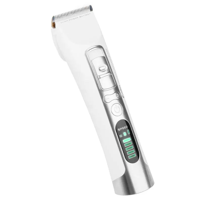 Weiße kabellose Haarschneidemaschine Codos CHC-919 für präziles Styling