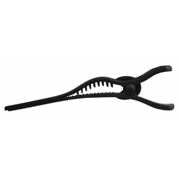 Schwarzer Kunststoff-Alligator-Haarclip von Comair Haarclips Pure Plastic