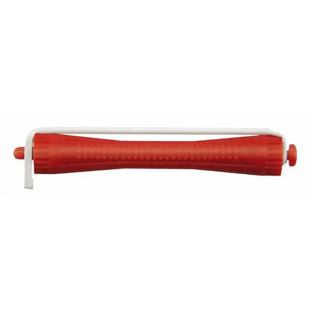 Roter Haarwellenformer mit weißem Clip für Locken und Styling, Comair Kaltwickler