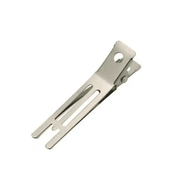 Silberner Metallhaarklammer von Comair Metall-Clips für stilvollen Halt
