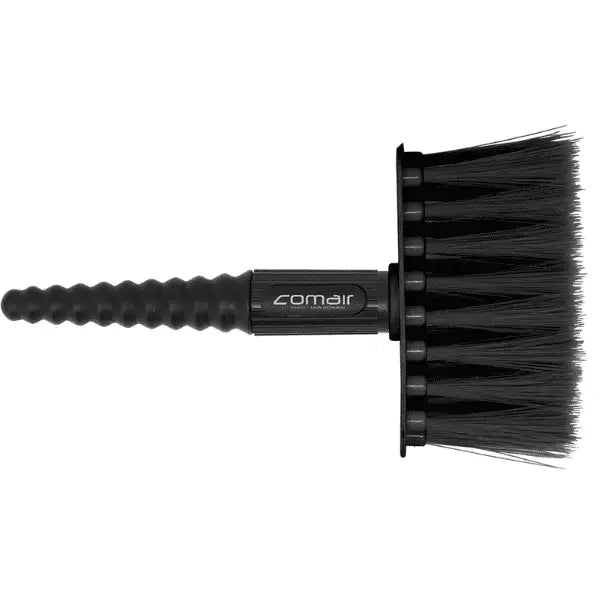Black Haarbürste mit geripptem Griff für das Comair Nackenwedel Soft Touch