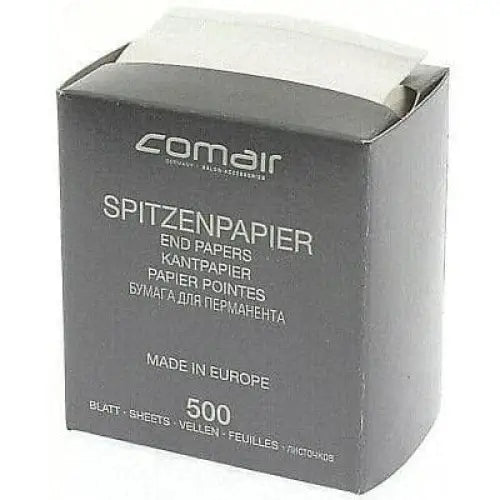 Box mit Perm-Endpapier für Dauerwellen von Comair Spitzenpapier