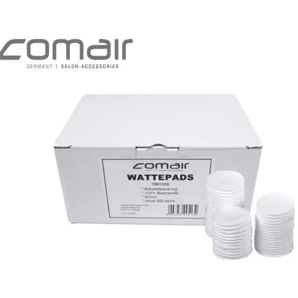 Box mit Baumwollpads für sanfte Hautpflege in Comair Wattepads 100% Baumwolle