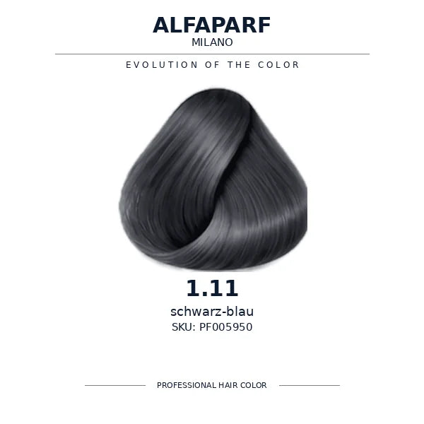 Alfaparf Milano Evolution of the Color Cool Browns 1.11 schwarz-blau PF005950
