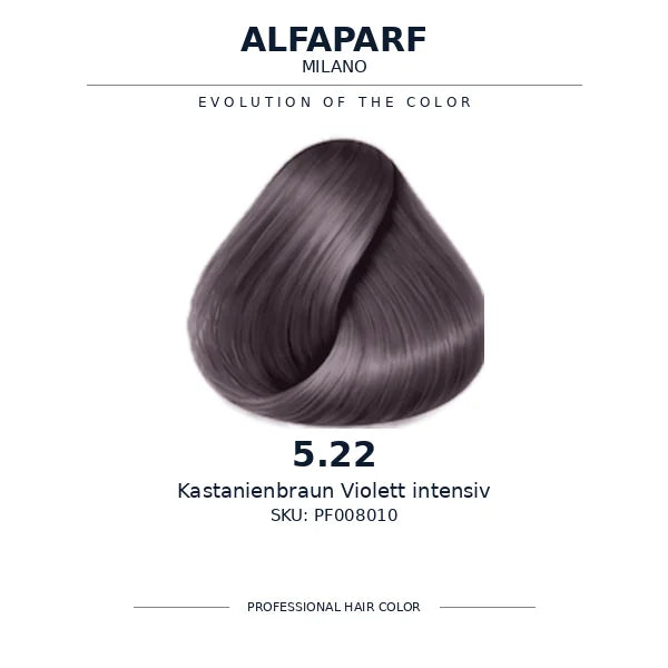 Alfaparf Milano Evolution of the Color Cool Browns 5.22 Kastanienbraun Violett intensiv PF008010