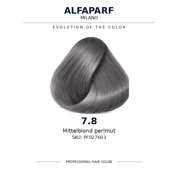 Alfaparf Milano Evolution of the Color Cool Browns 7.8 Mittelblond perlmut PF027603